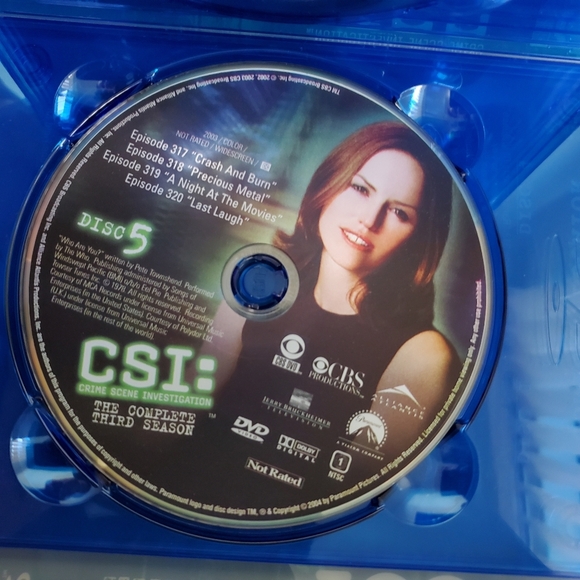 CSI: Crime Scene Investigation - The Complete Third Season (DVD, 2004, 6-Disc) - Picture 8 of 10